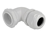 Delock Kabelverschraubung 90° gewinkelt PG29 grau
