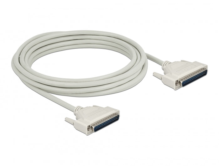 Delock Serielles Kabel D-Sub 37 Stecker zu Stecker 5 m