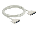 Delock Serielles Kabel D-Sub 37 Stecker zu Stecker 3 m