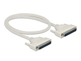 Delock Serielles Kabel D-Sub 37 Stecker zu Stecker 0,5 m