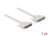 Delock Serielles Kabel D-Sub 37 Stecker zu Buchse 1 m