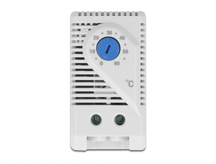 Delock Thermostat mit Öffner-Kontakt für Hutschiene