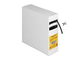 Delock Schrumpfschlauch Box, mit Innenkleber, Schrumpfungsrate 3:1, 5 m x 2,4 mm schwarz