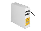 Delock Schrumpfschlauch Box, mit Innenkleber, Schrumpfungsrate 3:1, 5 m x 3,2 mm schwarz