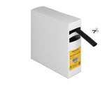 Delock Schrumpfschlauch Box, mit Innenkleber, Schrumpfungsrate 3:1, 5 m x 12,7 mm schwarz