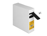 Delock Schrumpfschlauch Box, mit Innenkleber, Schrumpfungsrate 3:1, 5 m x 19,1 mm schwarz