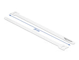 Delock Klett-Kabelbinder L 250 x B 12 mm weiß 10 Stück