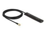 Delock LTE Antenne SMA 3 dBi omnidirektional starr schwarz Klebemontage