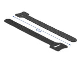 Delock Klett-Kabelbinder L 150 mm x B 12 mm 10 Stück schwarz