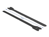 Delock Klett-Kabelbinder L 300 mm x B 12 mm 10 Stück schwarz