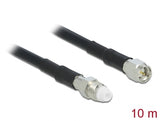 Delock Antennenkabel FME Buchse > SMA Stecker RG-58 10 m