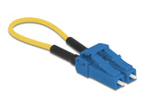Delock LWL Loopback Adapter LC / UPC Singlemode blau