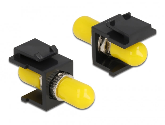 Delock Keystone Modul ST Simplex Buchse > ST Simplex Buchse schwarz