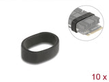 Delock Gummiring zur Befestigung für M.2 SSD und Kühlkörper schwarz 10 Stück