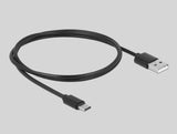 Delock Multifunktionales Doppelkapsel USB Mikrofon mit 3,5 mm Klinken Kopfhöreranschluss und Lautstärkeregler + Quick-Mute Funktion