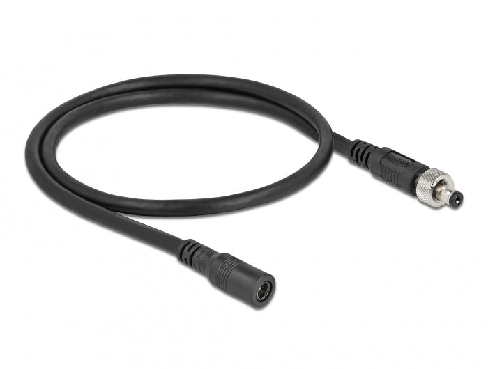 Delock DC Verlängerungskabel 5,5 x 2,1 mm Stecker zu Buchse verschraubbar