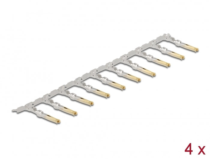 Delock Crimp-Kontakte für D-Sub Crimp Buchse 40 Stück
