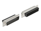 Delock D-Sub HD 50 Pin Crimp Stecker, Metall
