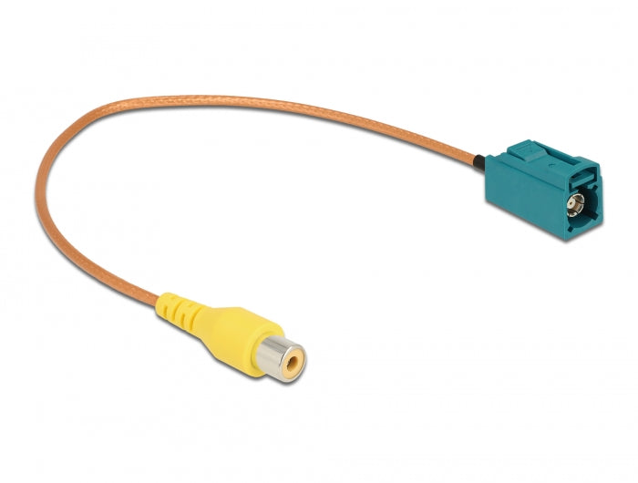 Delock Kabel FAKRA Z Buchse > Cinch Buchse RG-179 32 cm