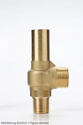 Sicherheitsventil D10/CS 50bar, Kat.IV Eintritt NPT 1/2",Austritt G 3/4" ISO228