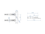 Delock Crimp-Kontakte für D-Sub Crimp Buchse 40 Stück