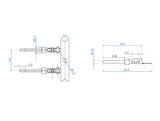 Delock Crimp-Kontakte für D-Sub Crimp Stecker 40 Stück