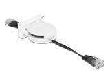 Delock Easy 45 Modul Netzwerk Aufrollkabel RJ45 Cat.5e schwarz