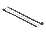 Delock Kabelbinder hitzebeständig L 380 x B 7,6 mm schwarz 50 Stück
