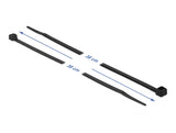 Delock Kabelbinder kälteresistent L 380 x B 4,8 mm schwarz 100 Stück