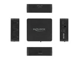 Delock S/PDIF TOSLINK Switch 3 In 1 Out mit IR-Fernbedienung und USB Stromversorgung