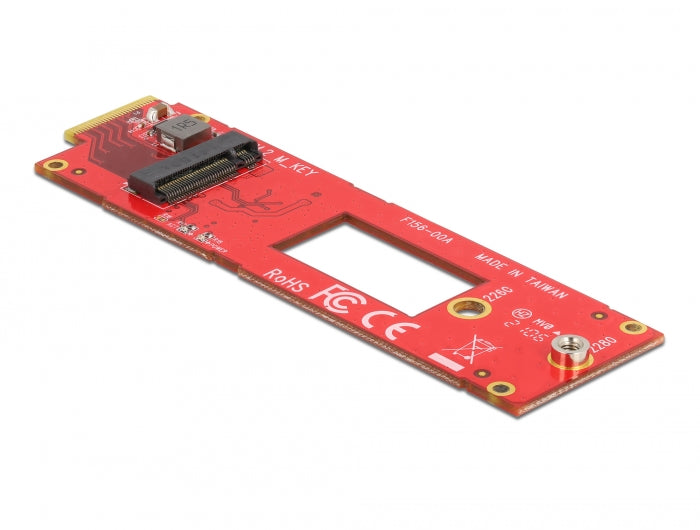 Delock Konverter EDSFF E1.S zu M.2 Key M Slot NVMe