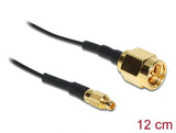Delock Antennenkabel SMA Stecker zu MMCX Stecker 1.13 120 mm