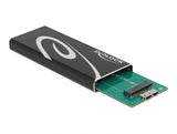 Delock Externes Gehäuse SuperSpeed USB für M.2 SATA SSD Key B