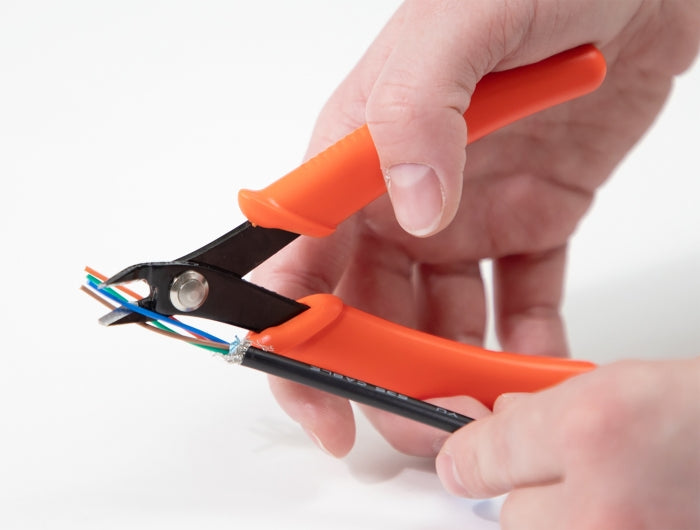Delock Seitenschneider orange 12,7 cm