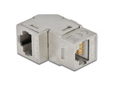 Delock Keystone Modul RJ45 Buchse zu RJ45 Buchse Cat.6A 90° gewinkelt