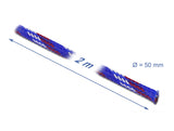 Delock Geflechtschlauch dehnbar 2 m x 50 mm blau-rot-weiß