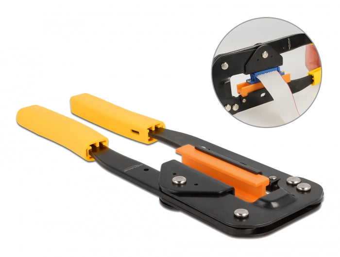 Delock Presszange für Schneidklemmverbinder mit Adaptersatz