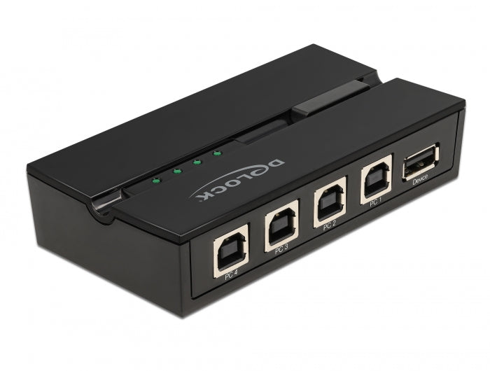 Delock USB 2.0 Switch für 4 PC an 1 Gerät