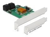 Delock 4 Port SATA PCI Express x1 Karte