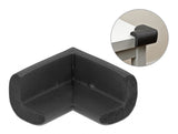 Delock Schaumstoff Kantenschutz selbstklebend 56 x 56 x 33 mm schwarz