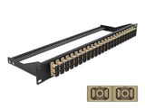 Delock 19″ LWL Patchpanel 24 Port SC Duplex beige