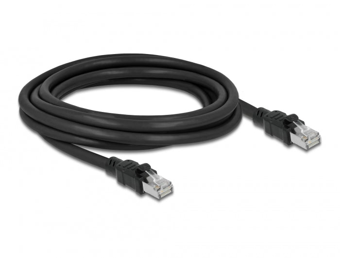 Delock Netzwerkkabel RJ45 Cat.6A F/UTP mit innerem Metallmantel 3 m