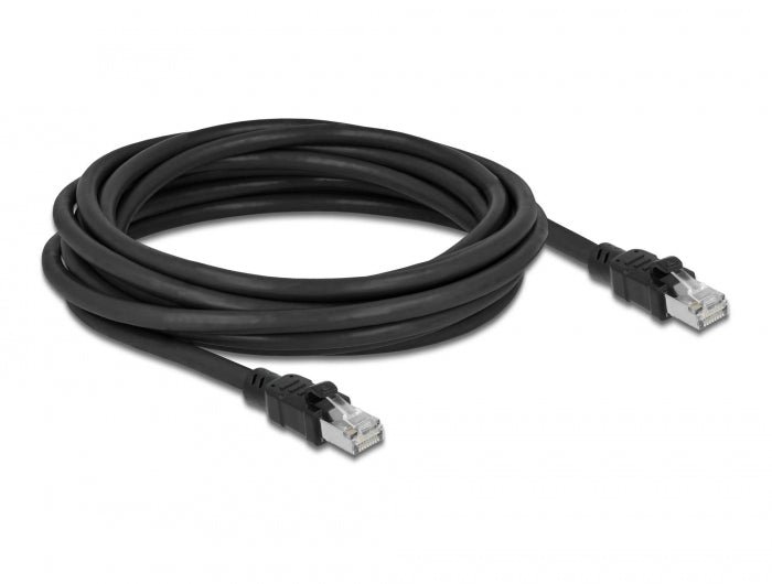 Delock Netzwerkkabel RJ45 Cat.6A F/UTP mit innerem Metallmantel 5 m