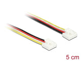 Delock Universal IOT Grove Kabel 4 Pin Stecker zu 4 Pin Stecker 5 cm