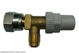 Handabsperrventil Castel 6110/X13 SAE 3/8"