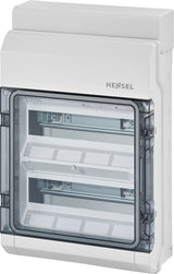HENSEL Automatengehäuse AP 2x12TE Kst KV 9224 IP65 295x458x129mm ET93mm