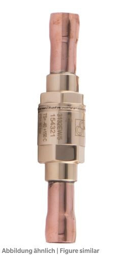 Rückschlagventil Castel 3132EW/M10 CO2 PS 80bar, delta P 0,04bar, 10mm Löt ODF