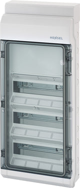 HENSEL Automatengehäuse AP 3x12TE Kst KV 9440 IP65 295x708x129mm ET93mm