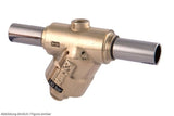 Filter 4728E/M22,140bar,BW 22mm-40/+140 Messing m. VA-Stahl-Ans. Kv=6, 200 µm