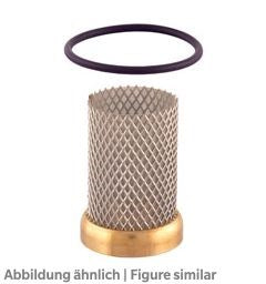 Filtereinsatz + Dichtung 9151E/R15, 100µm für 4727E/3-4 u. 4728E/M10-12